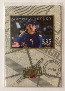 1997-98 Donruss Priority  GOLD STAMP  #7 Wayne Gretzky