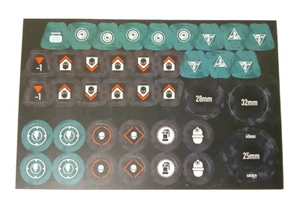 40k Kill Team Tempestus Aquilons Tokens Sheet Bits - Bild 1 von 1