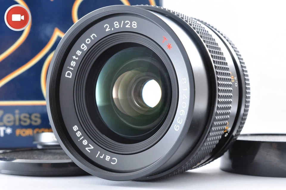 Contax Zeiss Distagon T 28mm f/2.8 MF Lens C/Y Mount from JAPAN MINT w/ Box - Image 1 of 4
