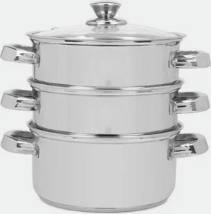 3 Tier Steamer Steamer Cooking Steam Pot Kitchen Tool food steamer.. - Picture 1 of 4
