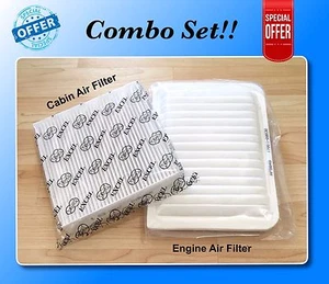 COMBO SET FOR CAMRY VENZA 4 CYL Engine & Cabin Air Filter A5649 C35667 US Seller - Picture 1 of 1
