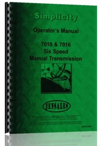 Tractor de césped y jardín manual Operators Simplicity 7010 7016 - Imagen 1 de 4