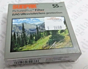 55mm UV Ultraviolet Lens Protection Filter Safety Protector 55 mm CF-7033-UV New - Picture 1 of 4