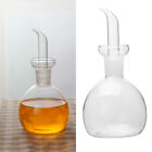 Glass Oil Dispenser Bottle 200ml with Pourers for Kitchen BBQ