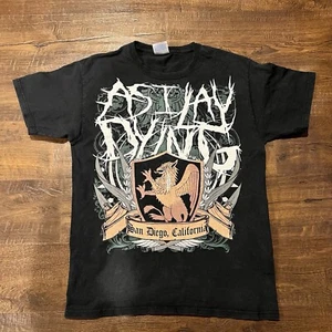 Vintage As I Lay Dying Black T Shirt Size Medium San Diego California - Picture 1 of 5