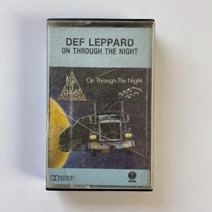 On Through The Night, Def Leppard (1980) Cassette Tape, Rock - Picture 1 of 7