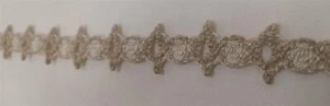Häkelspitze Borte Spitze Landhaus creme weiß Höhe 20 mm, Meterware - Bild 1 von 3