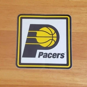 Calcomanía pegatina con logotipo de fondo blanco de baloncesto de los Indiana Pacers NBA sin usar - Imagen 1 de 2