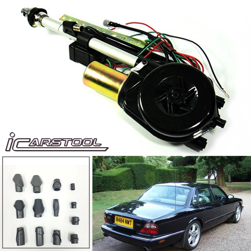 Kit de mastro de rádio aéreo antena elétrica para Jaguar Vanden Plas XKR XK8 XJR XJ8 XJ6 - Imagem 1 de 4