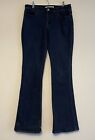 COUNTRY ROAD Dark Blue Denim Flared Jeans Size 14 Cotton 80’s Flares Casual Soft