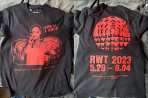 Beyonce London Has A Problem! Renaissance World Tour 2023 2 sided T shirt NH130