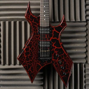 B.C. Rich Custom Shop Stranger Things “Eddie’s” NJ Warlock 2022 - Reliquia Crackle - Imagen 1 de 12