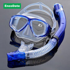 Optical Diving Gear Kit Myopia Nearsighted Snorkel Set, Dry Top Scuba Mask