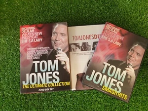 TOM JONES:-THE ULTIMATE COLLECTION-2XDISC BOXED SET-DVD-R1-LIKE NEW - Picture 1 of 4
