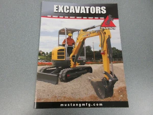 Mustang 1503 Thru 12002 Compact Excavator Brochure 16 Page - Picture 1 of 1