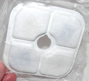 Pack of 12 Cat Water Fountain Filters • 3.25" Square 81oz / 2.4L New - Picture 1 of 7