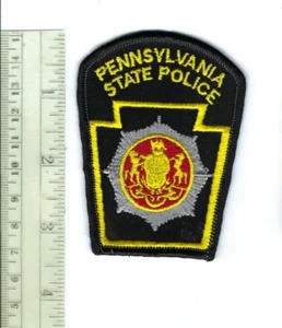 PA Pennsylvania State Police (NO Trooper on bottom) hat/vest 3.25" patch - NEW! - Picture 1 of 1