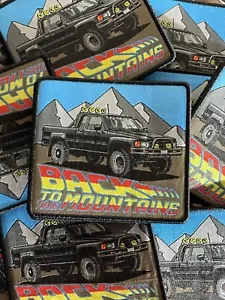 Toyota Retro 4x4 Back To The Future Style Patch For 4Runner Tundra Tacoma - Picture 1 of 1