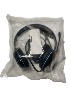 Auriculares sobre la oreja Cyber Acoustics AC-5002 con cable con micrófono Foto 1 de 4