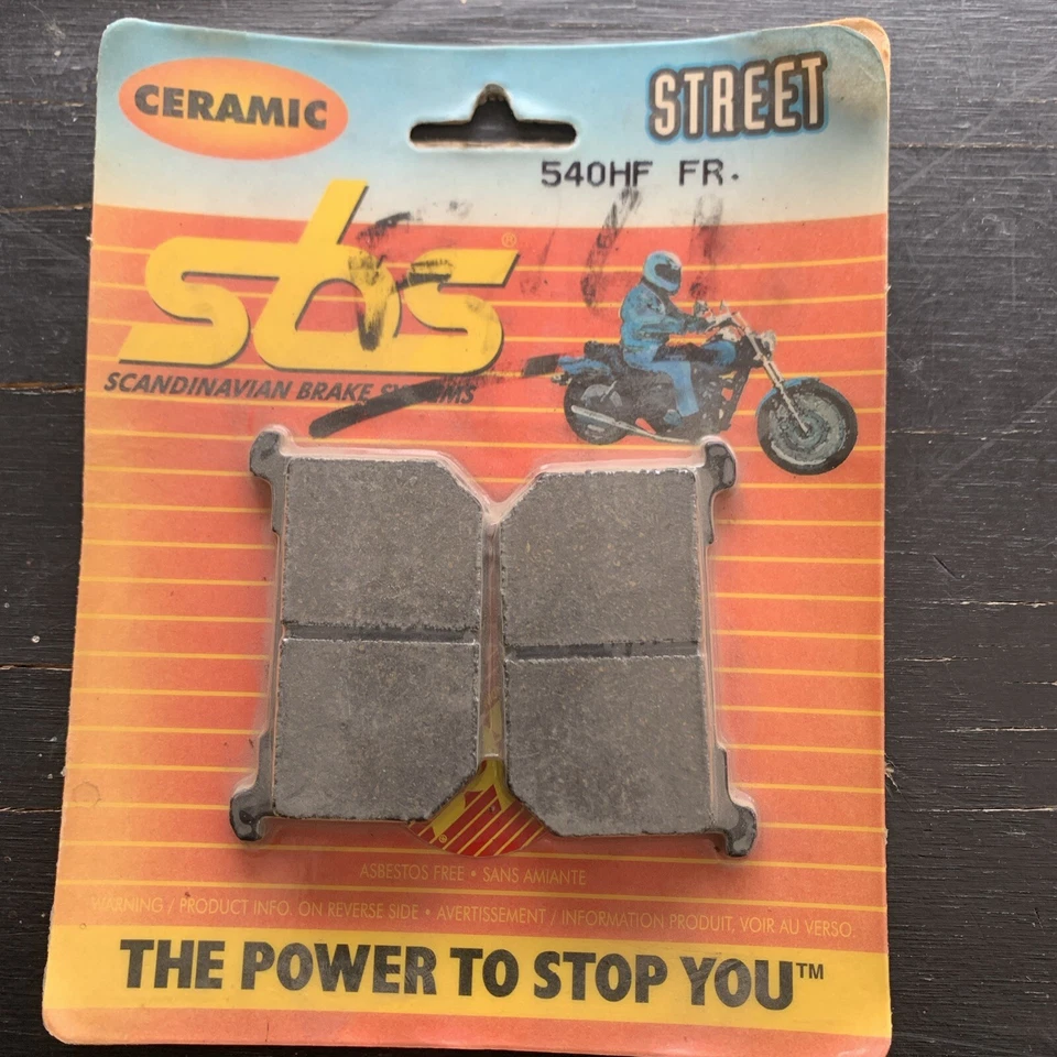 Juego de pastillas de freno delanteras NOS SBS para: Kawasaki 1982 KZ1000 82-83 KZ750 540HF Foto 1 de 2