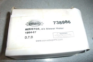 NEW Open Box 64-67 Chevelle 62-64 Impala 63-67 Corvette A/C BLOWER RESISTOR - Bild 1 von 3