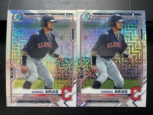 2021 Bowman - Chrome Prospects Gabriel Arias #BCP-89 Mojo Refractor (RC) - Picture 1 of 2