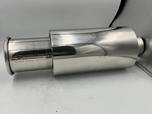 Spoon Sport HI-Power Universal SINGLE EXHAUST MUFFLER Inlet2.5 Outlet 3 Inches - Picture 1 of 9
