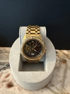 Mens Vintage 1991 Alarm Chronograph Timer Watch PULSAR N945-6A00 New Battery Gd - Picture 1 of 12