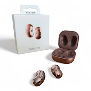 Samsung Galaxy Buds Live ANC Wireless Headphones - Mystic Bronze - Excellent! - Picture 1 of 10