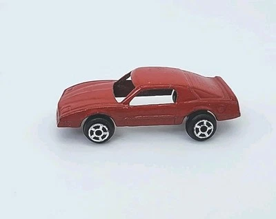 Bonito coche de juguete fundido a presión Pontiac Firebird rojo vintage TOOTSIE TOY Foto 1 de 4