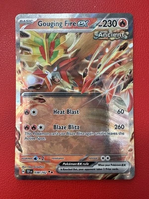 Gouging Fire ex 038/162 SV05: Temporal Forces Holo - Image 1 of 2