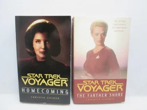 Star Trek Voyager PB Books Homecoming & The Farther Shore By Christie Golden - Bild 1 von 8
