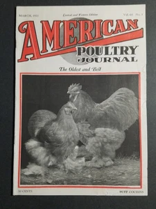 The American Poultry Journal Magazine, March 1933 - Imagen 1 de 8