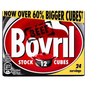 Bovril Beef Stock Cubes 12 x 10g - Will Post Worldwide from UK - Picture 1 of 3