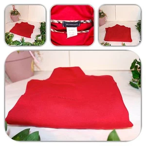 NWT-UNIQUE BURBERRY RED KIDS SIZE 10 LONG SLEEVE SHIRT! - Picture 1 of 12