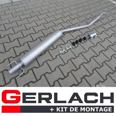 Pour Opel Astra H 1.9 CDTi 8V 16V break silencieux intermediaire F305 - Photo 1/3
