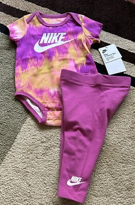 Juego de 2 piezas top y leggings para bebés niñas 3 meses nuevos con etiquetas - Imagen 1 de 7