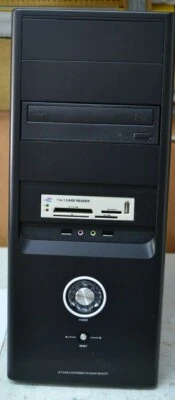 Mini Tower computer  fitted with ASRock K8NF6G-VSTA, Socket 754, AMD Motherboard - Image 1 of 4
