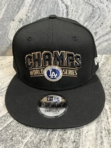 Los Angeles Dodgers New Era 9FIFTY 2020 World Series Champs OSFM Hat Cap NEW - Picture 1 of 5