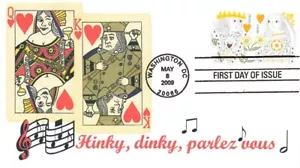 4404/5 - KING & QUEEN OF HEARTS - Patricia J. Walker Gütesiegel #2 OF 2 A - Bild 1 von 2