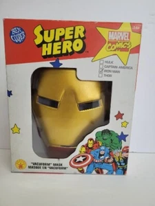 Iron Man Ben Cooper Superhero Mask Marvel Comics - Picture 1 of 6