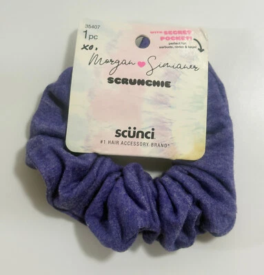 Scunci XO, Morgan Simianer Secret Pocket Scrunchie # 35407 Foto 1 de 3