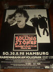 Rare ROLLING STONES Bridges To Babylon Tour HAMBURG GERMANY 1998 CONCERT POSTER
