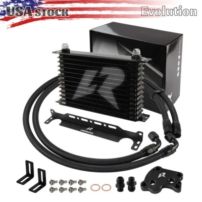 Kit de soporte de montaje de enfriador de aceite de 13 filas para Mini Cooper S R50 R52 1,6 L sobrealimentado Foto 1 de 4