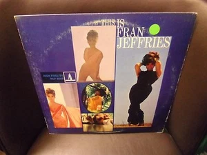 Fran Jeffries This Is LP Monument 1966 VG+ cheesecake kitsch - Picture 1 of 2