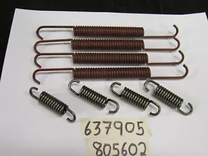 Main Brake Spring Kit late style Fits Jeep Willys M38A1 M170 CJ3B - Foto 1 di 3