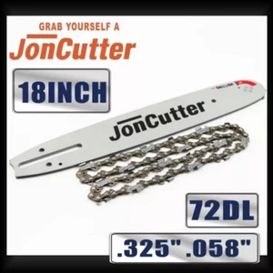 Motosierra Joncutter G5800 G4500 18" .058" 72DL cadena y barra guía - Imagen 1 de 1