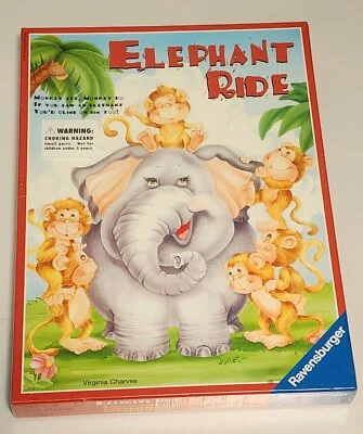 VTG 1999 Ravensburger Elephant Ride Board Game Sealed! - Image 1 of 4