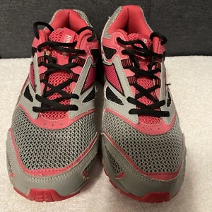Reebok Womens DMX Ride Pink/Gray/White Athletic Train Running Shoe Size 10 - Picture 1 of 7