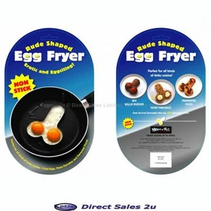 Freidora de huevos Willy molde antiadherente en forma de pene gallina Willie Pecker adulto Santa regalo - Imagen 1 de 3